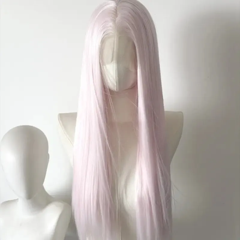 lemailwig-lace-wigs-per-cke-creme-rosa-pastell-80cm image 1