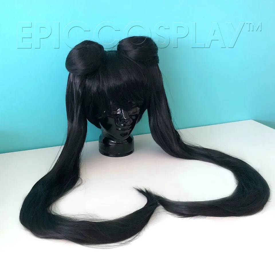 epiccosplaywigs-moonie-per-ckenset-schwarz-mit-clip-z-pfen image 1