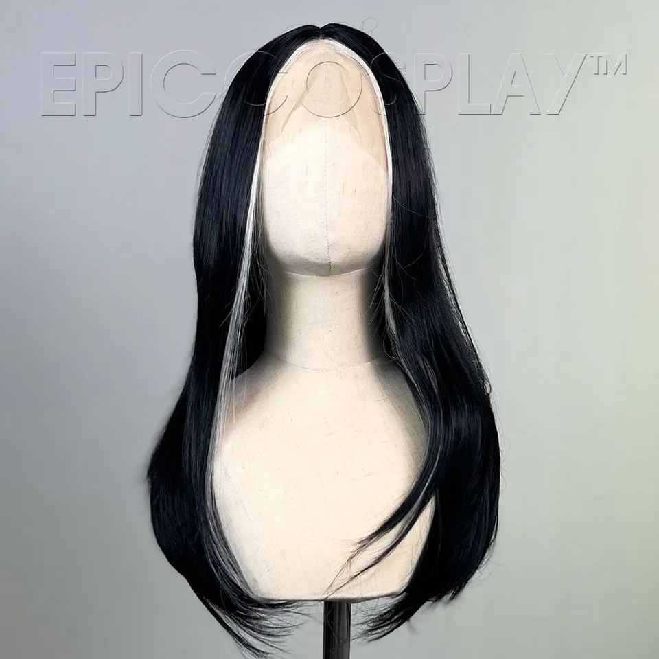 epiccosplaywigs-signature-black-vixen-per-cke-schwarz-silber image 1
