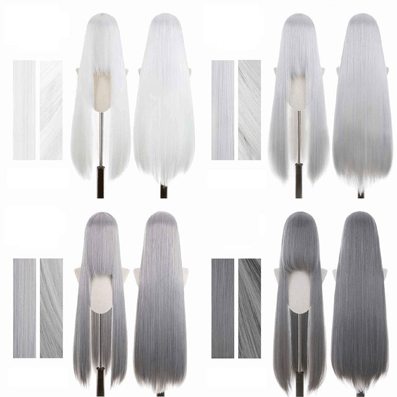 lemailwig-basic-wigs-cosplay-per-cke-schwarz-100cm-lang image 5