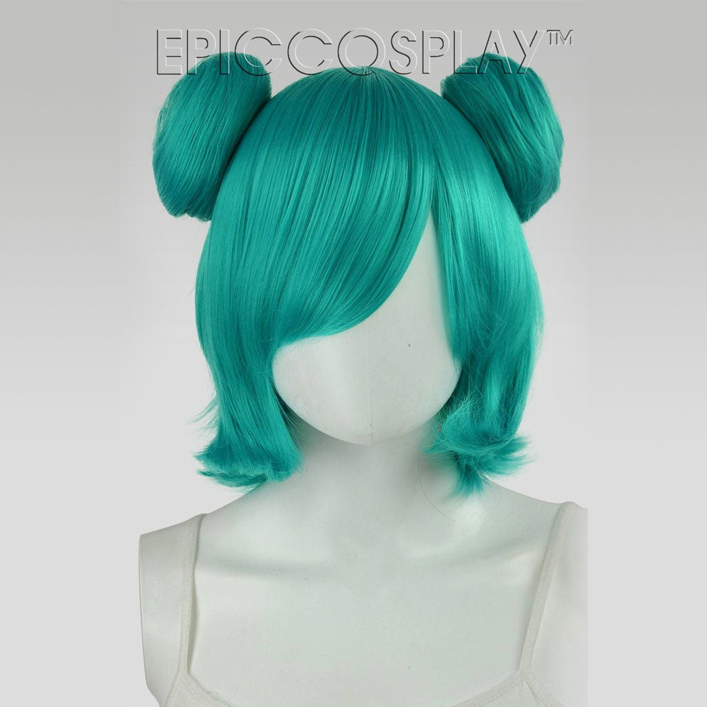 epic-cosplay-bun-set-vocaloid-green-per-cke-gr-n-mit-dutts image 1