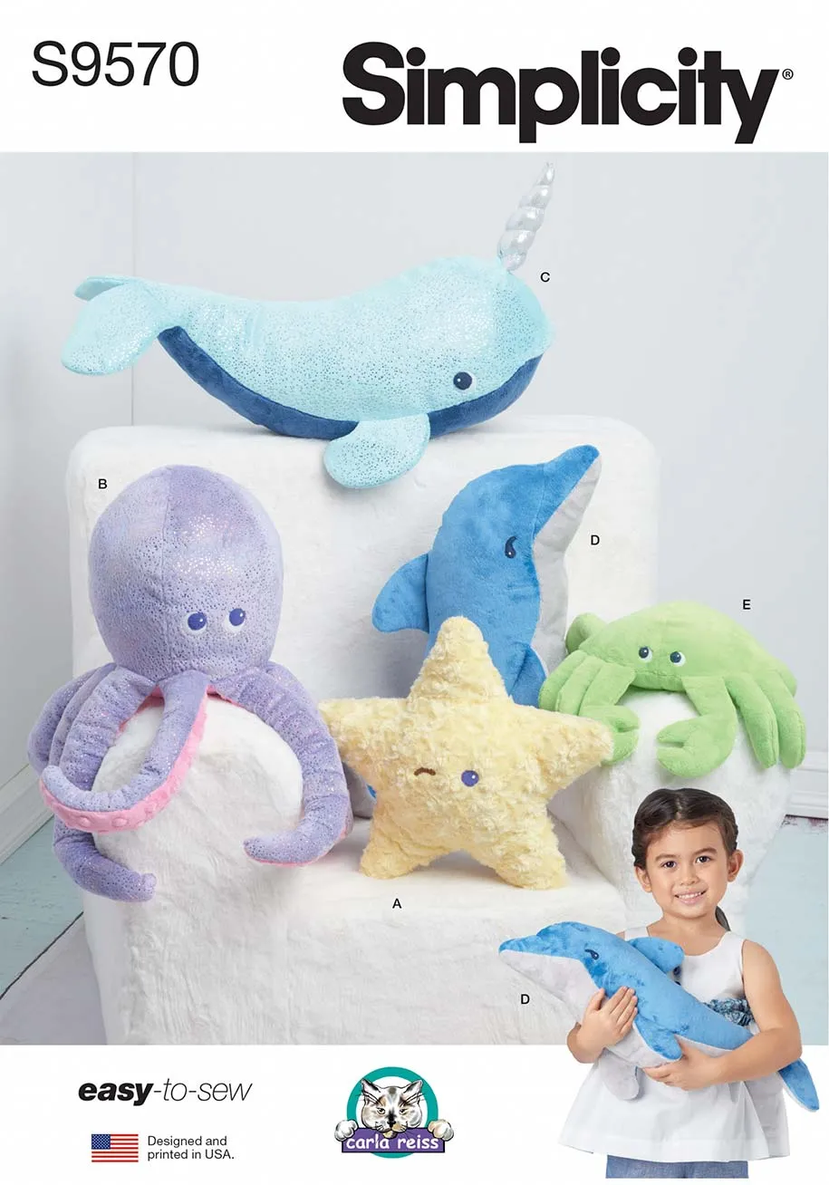 coscraft-9570-pl-schtiere-schnittmuster-meerestiere image 1