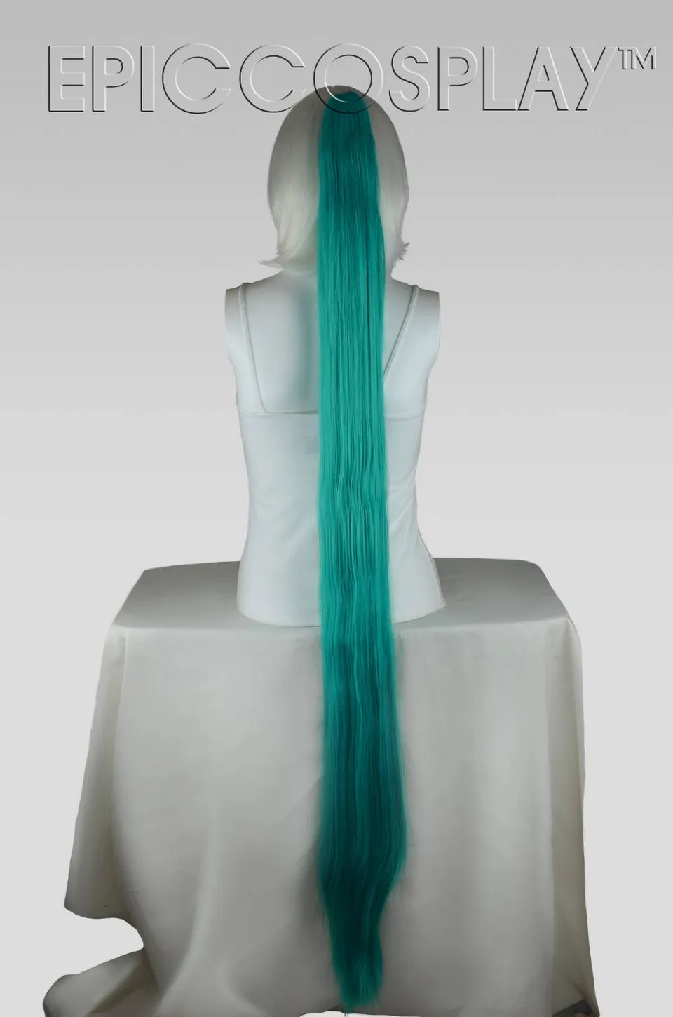 epic-cosplay-ponytail-clipon-zopf-vocaloid-green-127-cm image 1
