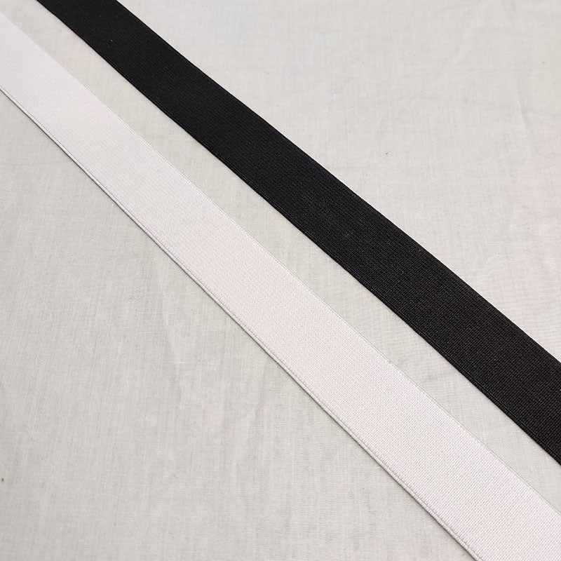 coscraft-haberdashery-polyester-elastic-gummiband-30mm-schwarz-0-5m image 1