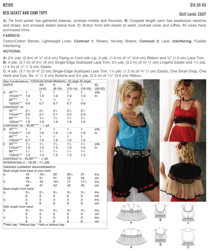 mccall-s-m2109-romantique-schnittmuster-jacke-top-einfach image 7