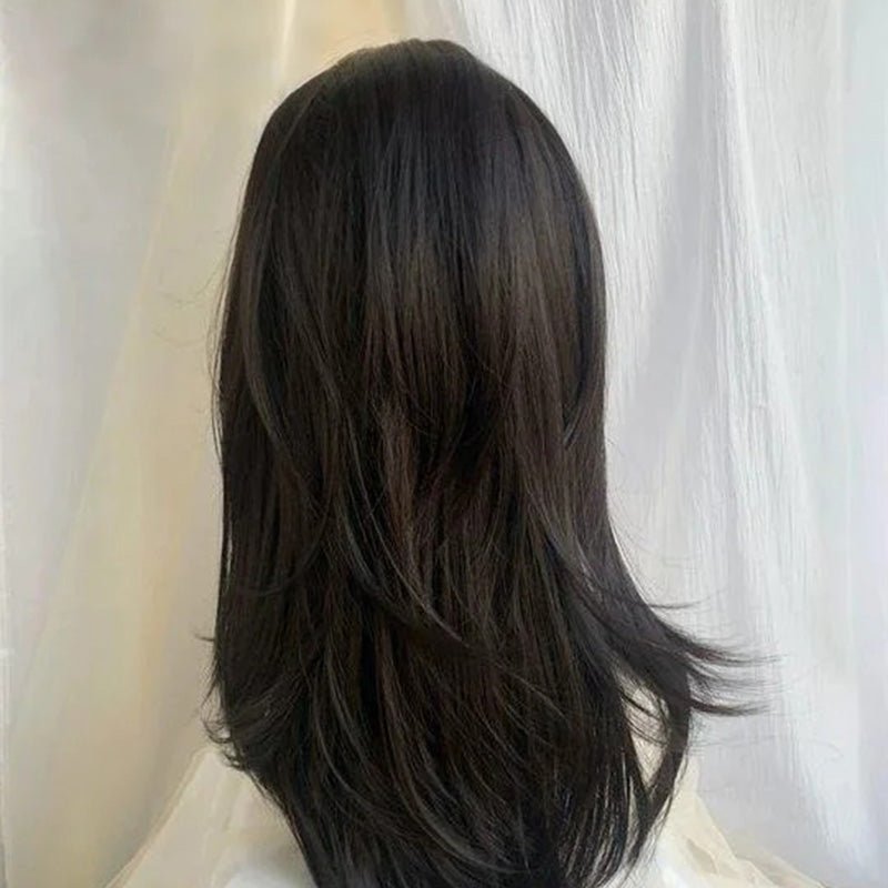 lemailwig-lace-wigs-front-lace-per-cke-schwarz-glatt-55-cm image 5
