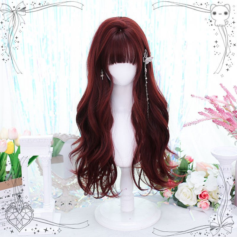 lemailwig-lolita-wigs-60cm-per-cke-dunkelrot-lockig image 5
