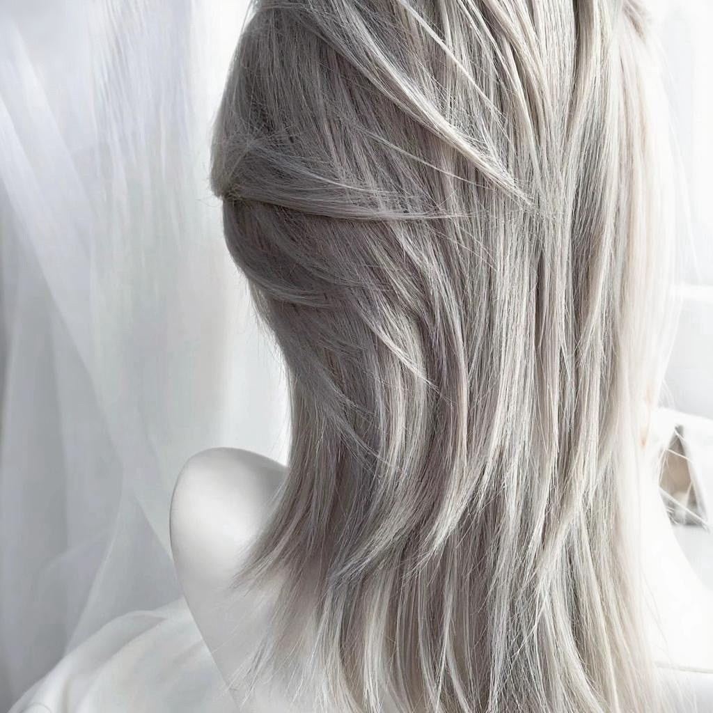 lemailwig-lace-wigs-lace-front-per-cke-silber-38cm image 5