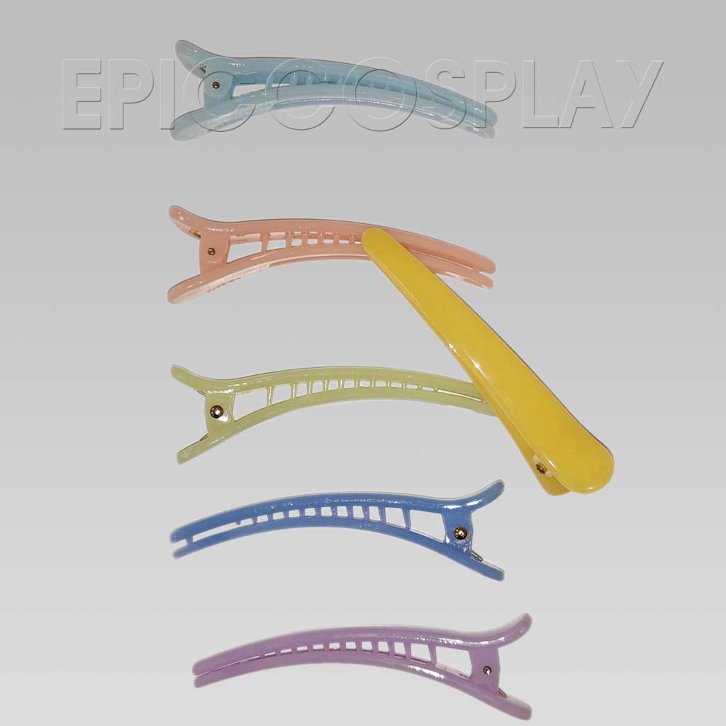 epiccosplaywigs-duck-bill-jelly-haarclips-6er-set-bunt image 3