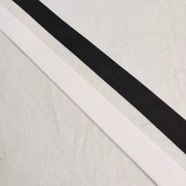 coscraft-haberdashery-polyester-elastic-gummiband-30mm-schwarz-0-5m image 1