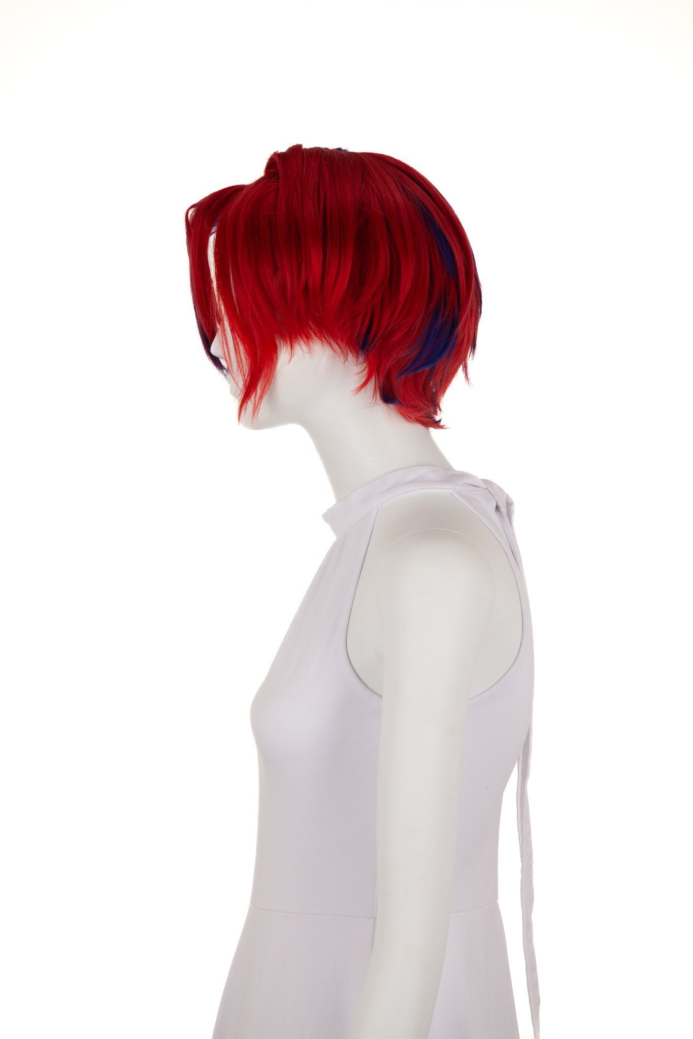 arda-wigs-lira-classic-split-per-cke-long-rot-blau-mit-zopf image 8