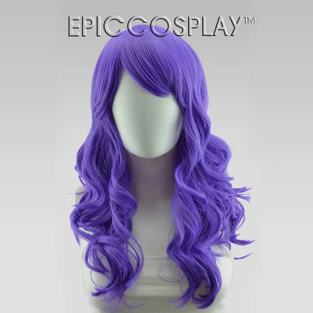 epiccosplay-hestia-classic-purple-per-cke-lockig-lila-mittellang image 1