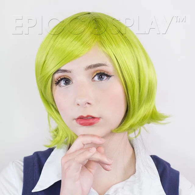 epiccosplaywigs-chronos-tea-green-bob-per-cke-mit-pony image 1