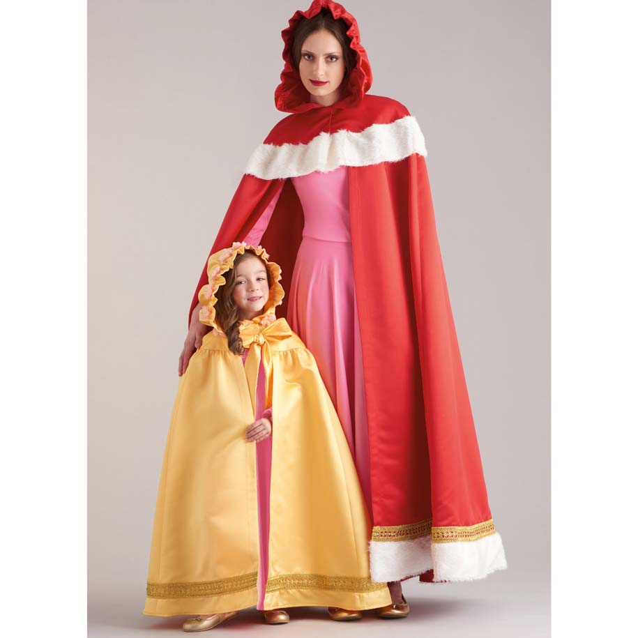 coscraft-9626-kinder-damen-kost-m-schnittmuster-cape image 2