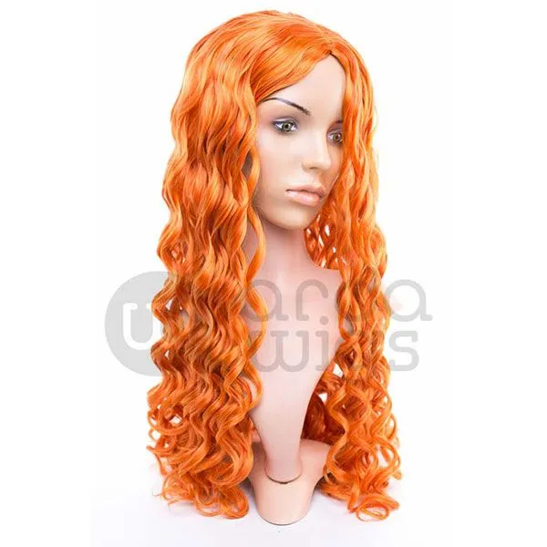 arda-wigs-merry-classic-per-cke-fire-orange-lang-lockig image 1