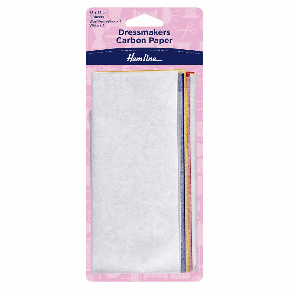 coscraft-dressmaker-s-carbon-papier-bunt-5-blatt-23x28-cm image 1