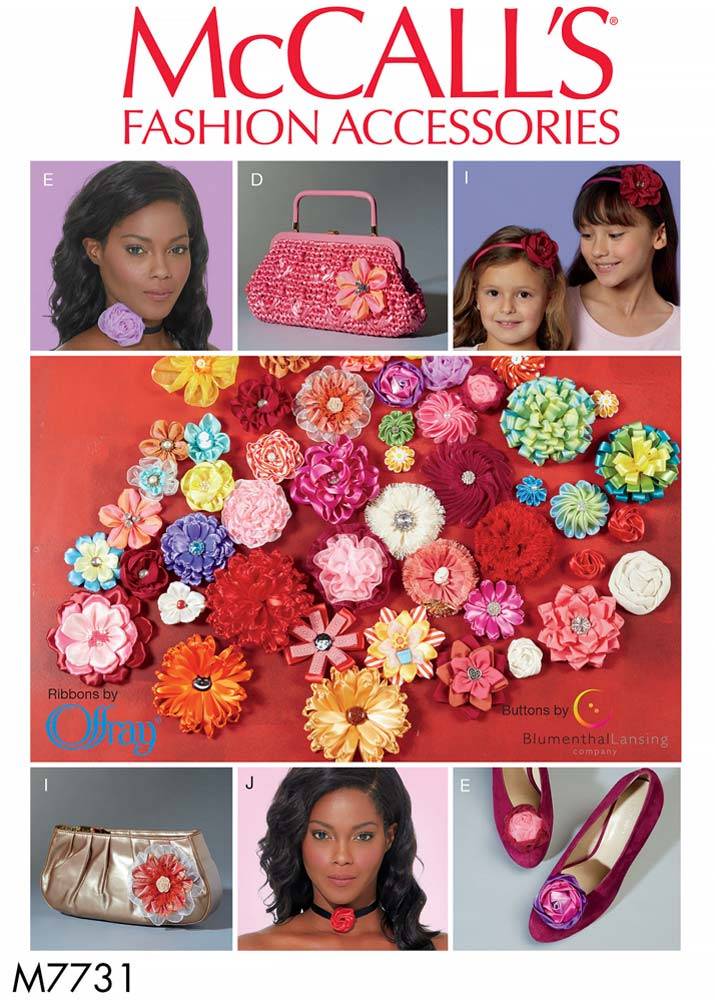 coscraft-sewing-patterns-m7731-ribbon-flowers-bl-ten-os image 1