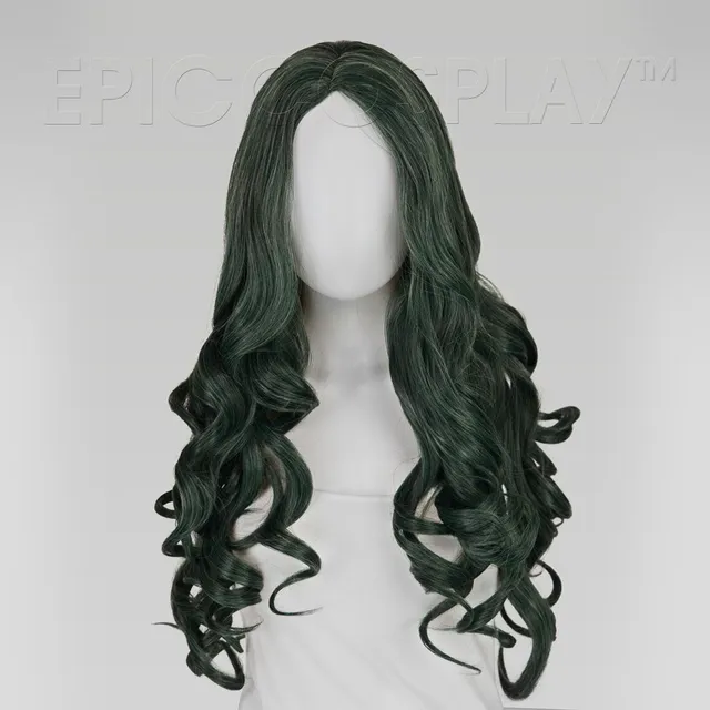 epiccosplaywigs-daphne-forest-green-mix-langhaarper-cke-gewellt image 1