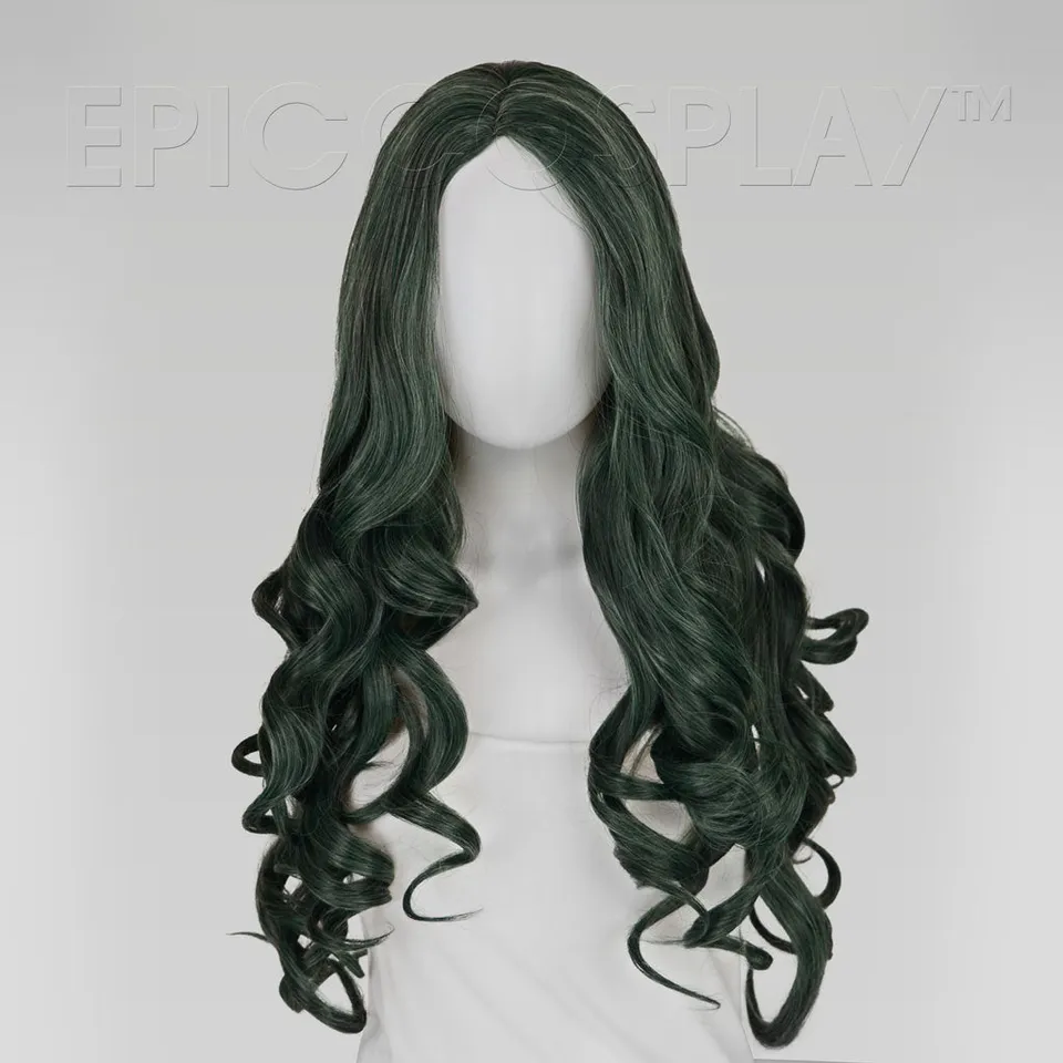 epiccosplaywigs-daphne-forest-green-mix-langhaarper-cke-gewellt image 1