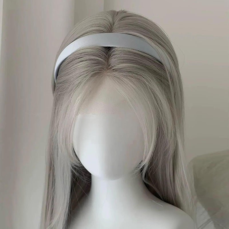 lemailwig-lace-wigs-65cm-per-cke-silberwei-glatt image 4