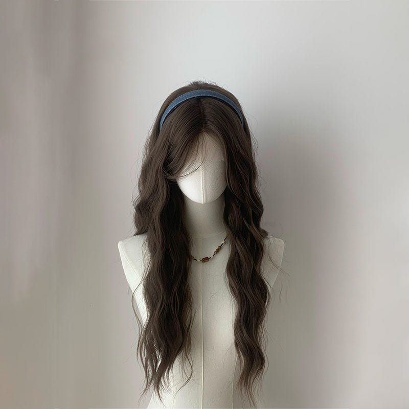 lemailwig-lace-wigs-locken-per-cke-dunkelbraun-60cm image 1