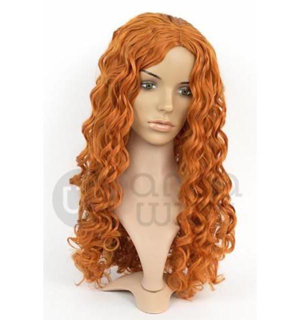 arda-wigs-merry-classic-per-cke-fire-orange-lang-lockig image 4