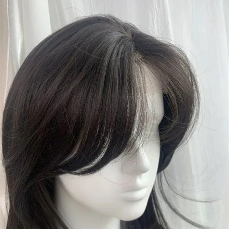 lemailwig-lace-wigs-front-lace-per-cke-schwarz-glatt-55-cm image 4