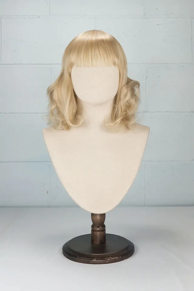 coscraft-wigs-bernie-per-cke-schwarz-locken-mit-pony image 1