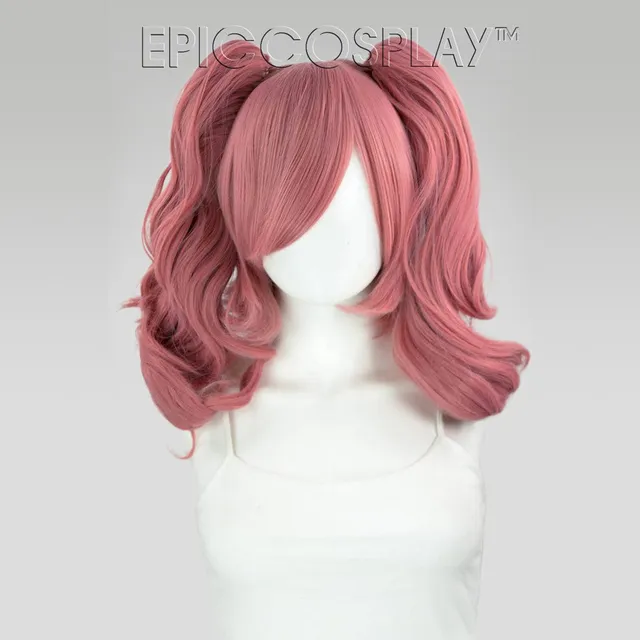 epiccosplaywigs-rhea-princess-dark-pink-mix-pigtail-per-cke image 1