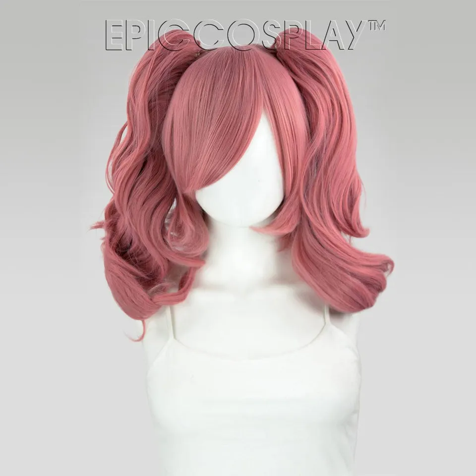 epiccosplaywigs-rhea-princess-dark-pink-mix-pigtail-per-cke image 1
