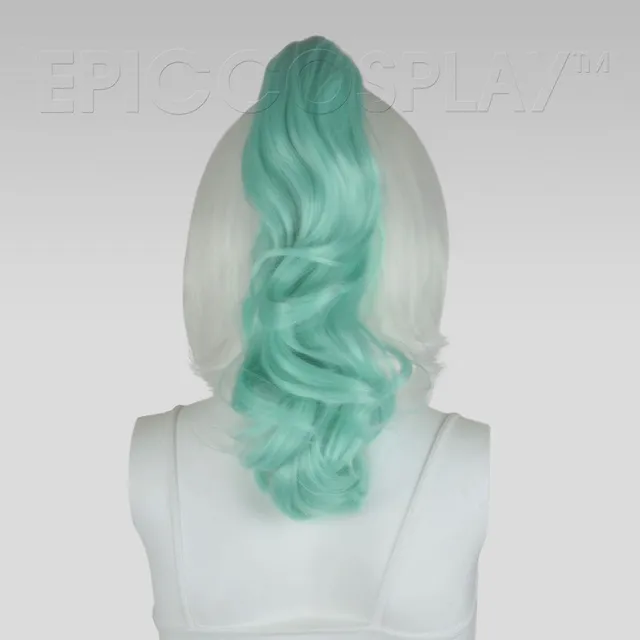 epiccosplaywigs-ponytail-clipons-20-zoll-pferdeschwanz-mintgr-n-lockig image 1