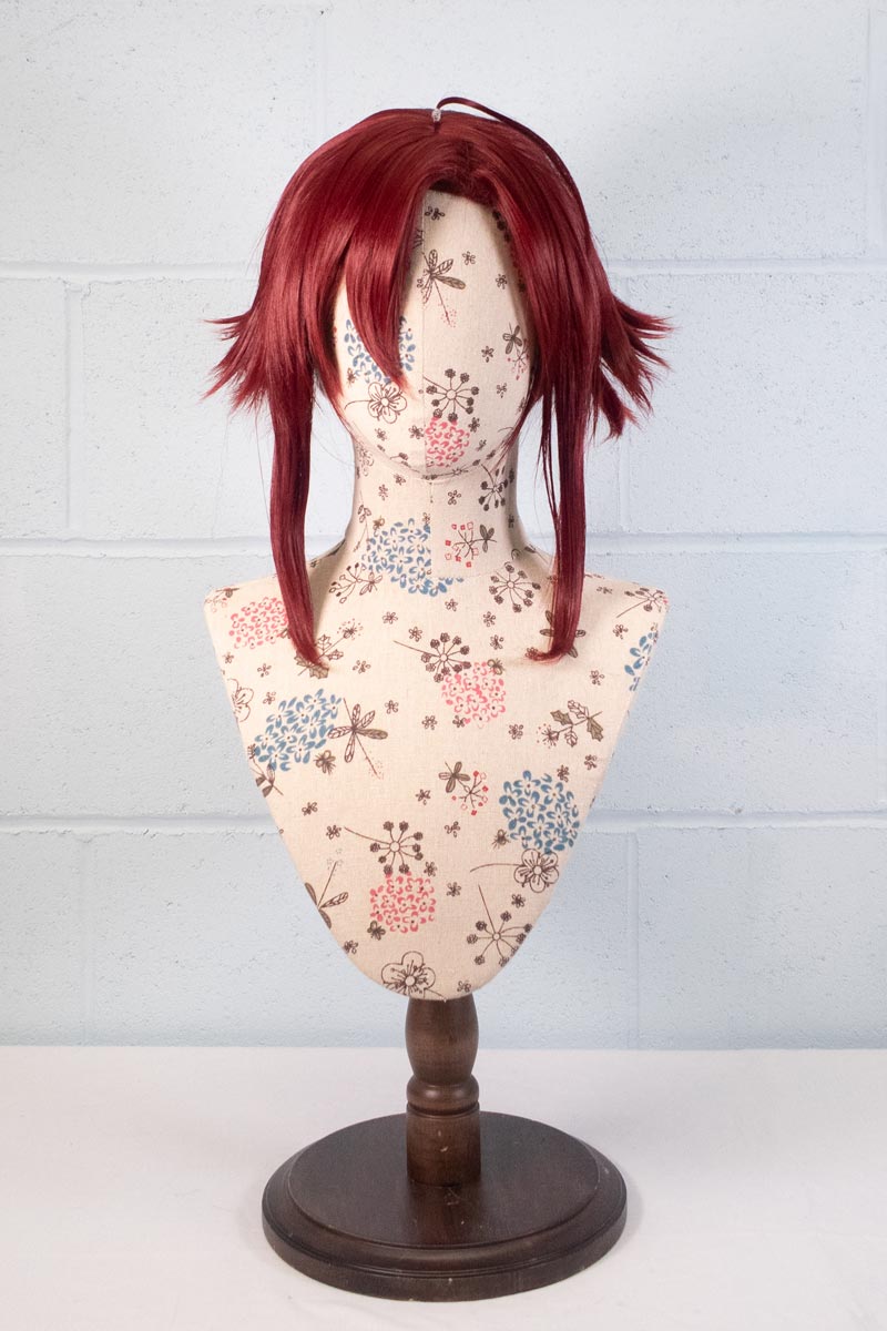 coscraft-wigs-genshin-impact-heizou-cosplay-per-cke-mit-zopf image 1