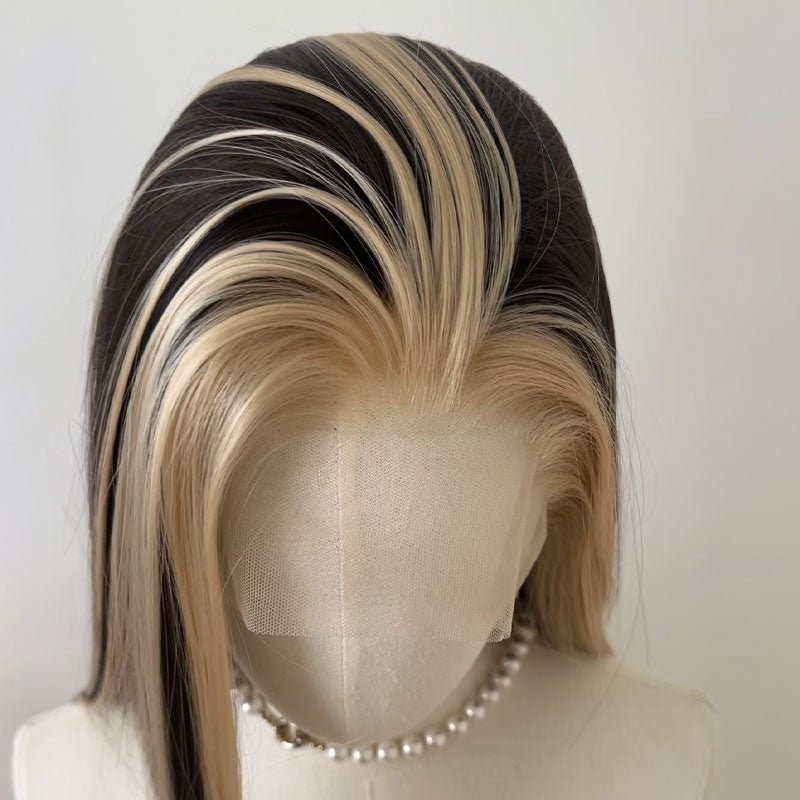 lemailwig-lace-wigs-60cm-per-cke-glatt-gold-brown-13x4 image 4