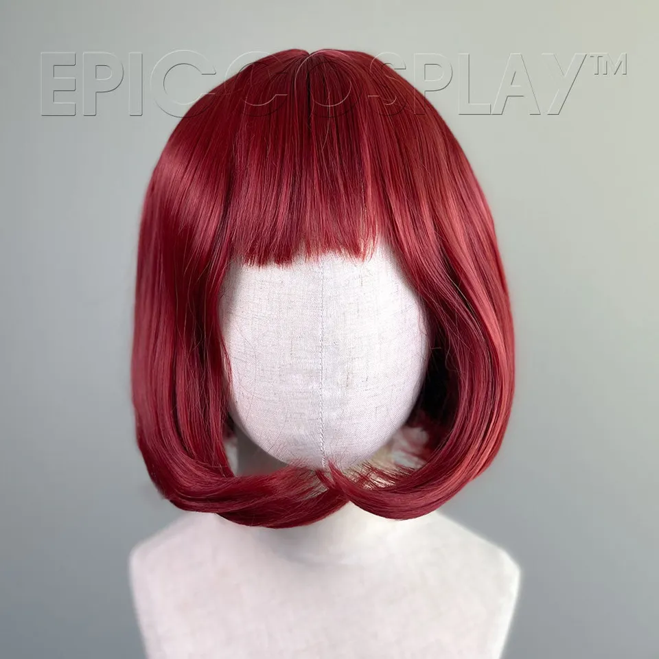 epiccosplaywigs-selene-dark-red-bob-per-cke-dunkelrot-mit-pony image 1