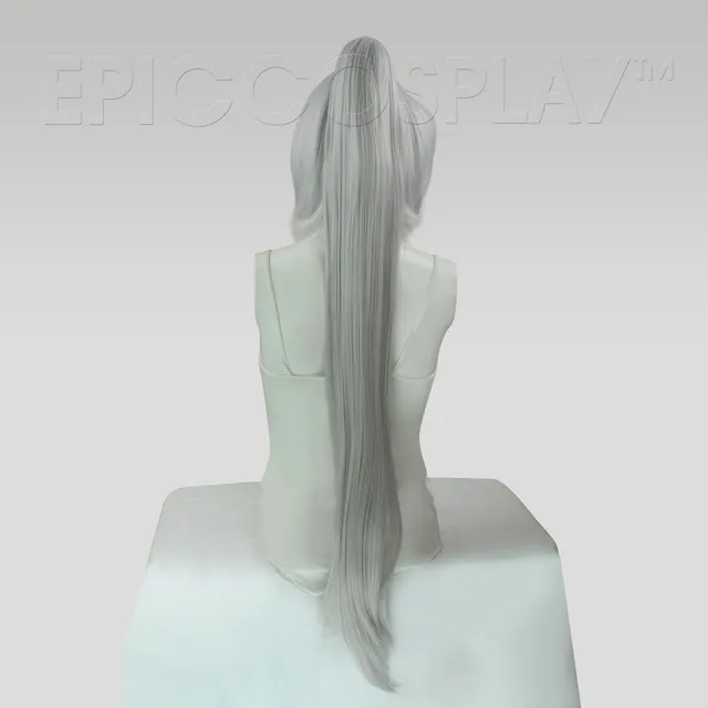 epiccosplay-leto-silvery-grey-per-cken-set-mit-zopf image 1