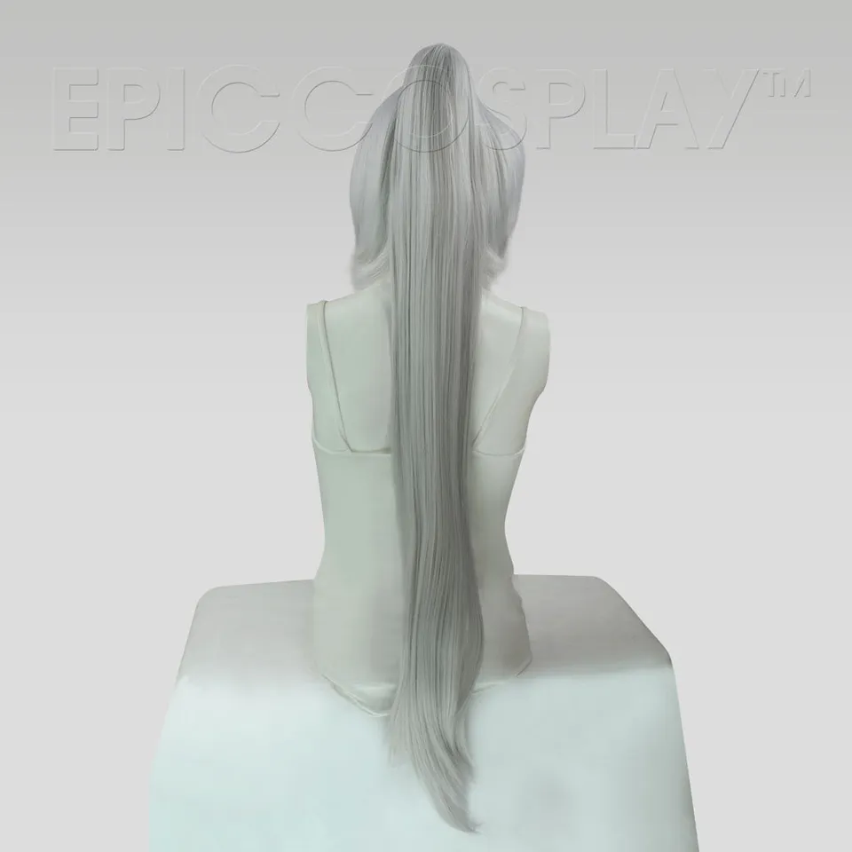 epiccosplay-leto-silvery-grey-per-cken-set-mit-zopf image 1
