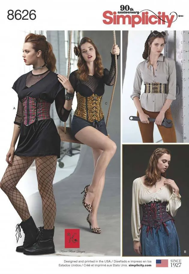 coscraft-8626-korsettg-rtel-schnittmuster-h5-6-14 image 1