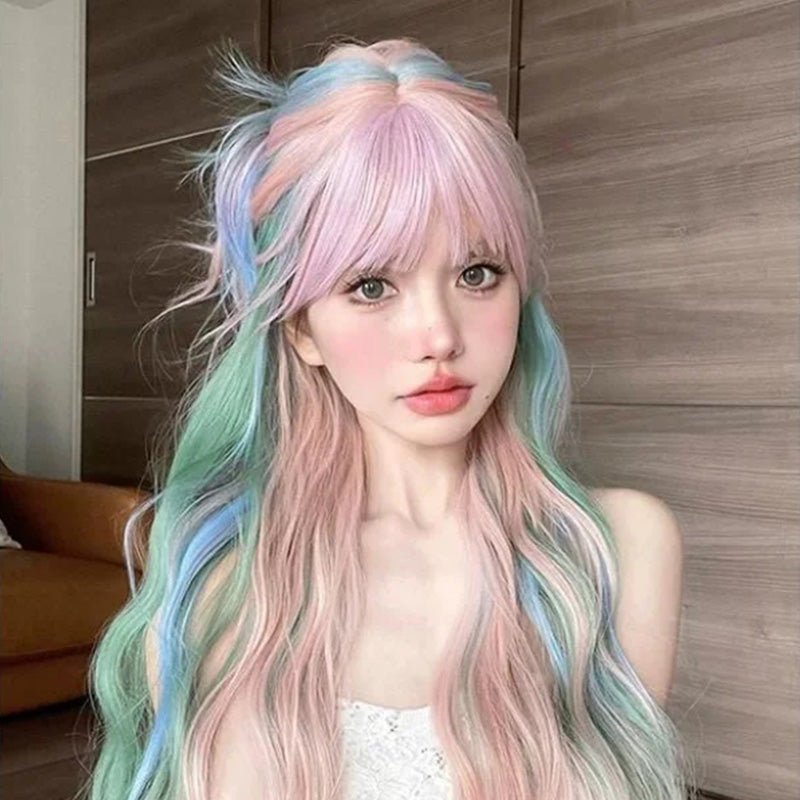 lemailwig-lolita-wigs-multicolor-per-cke-bunt-72-cm image 3