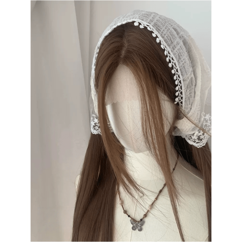 lemailwig-lace-wigs-lange-glatte-front-lace-per-cke-braun-70-cm image 3