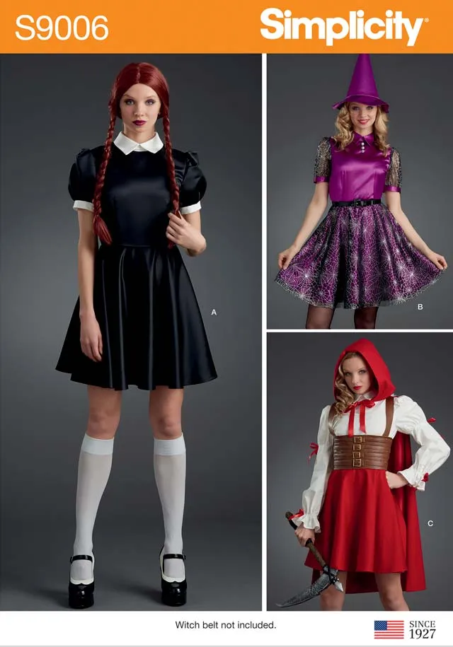 coscraft-sewing-patterns-9006-schnittmuster-halloween-gr-h5-mittelalter image 1