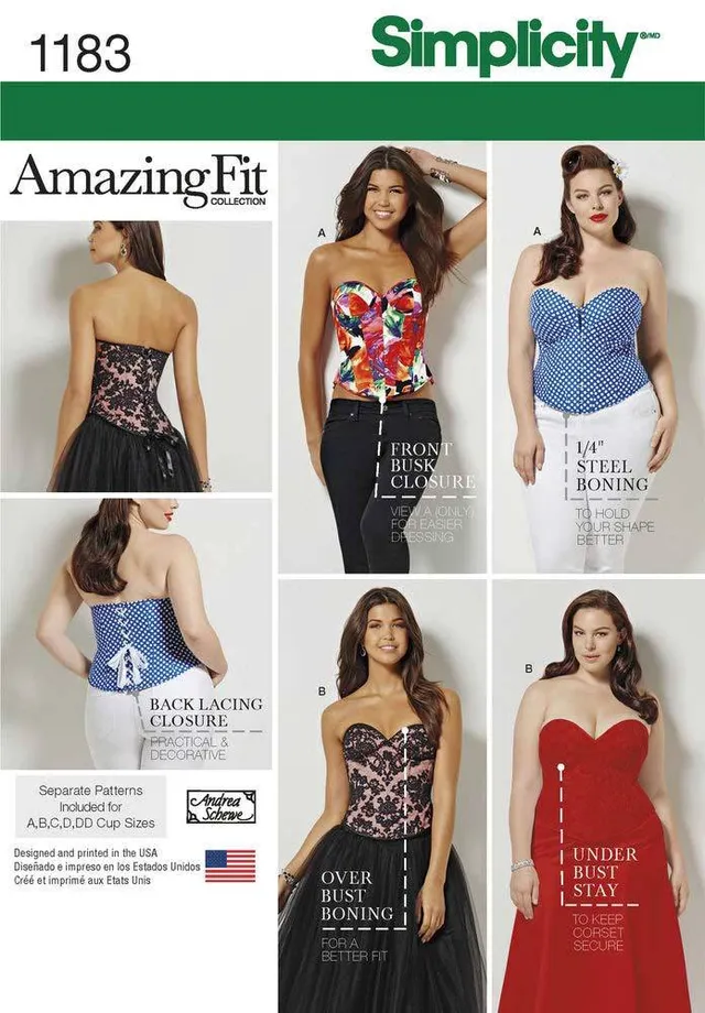 coscraft-1183-korsett-schnittmuster-gr-aa-cup-a-dd-schn-rung image 1