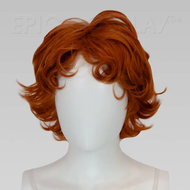 epiccosplaywigs-aion-kupferrot-kurz-per-cke-wellig-28-cm image 1