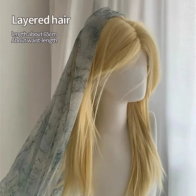 lemailwig-lace-wigs-per-cke-platinblond-65cm-glatt-front-lace image 1