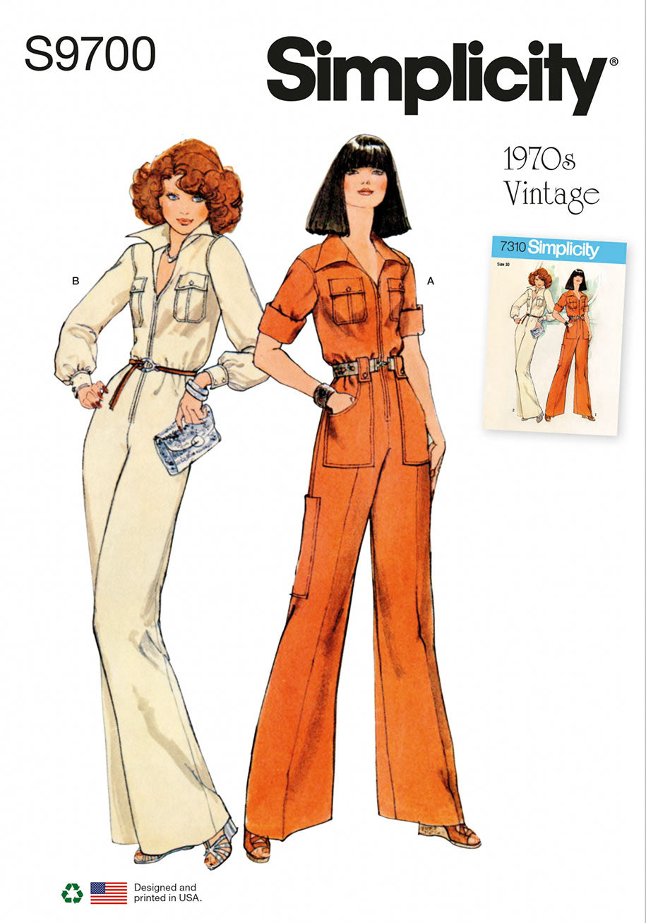 coscraft-9700-damen-vintage-jumpsuit-schnittmuster-k5 image 2