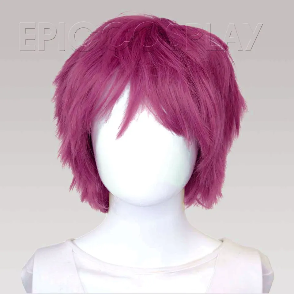 epiccosplaywigs-apollo-raspberry-pink-mix-kurze-per-cke-pink-33-cm image 1