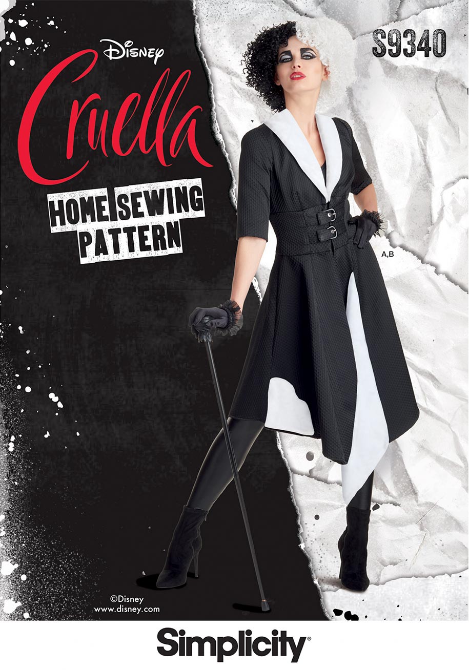 coscraft-sewing-patterns-9340-cruella-mantel-schnittmuster image 1
