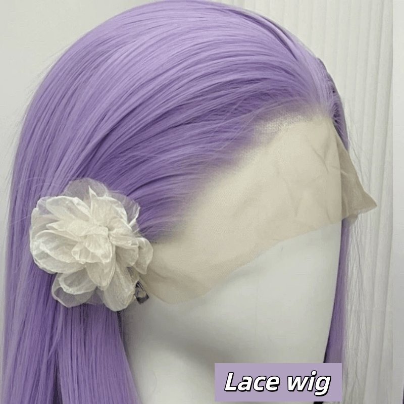 lemailwig-lace-wigs-lang-glatt-per-cke-lila-01-80cm image 4