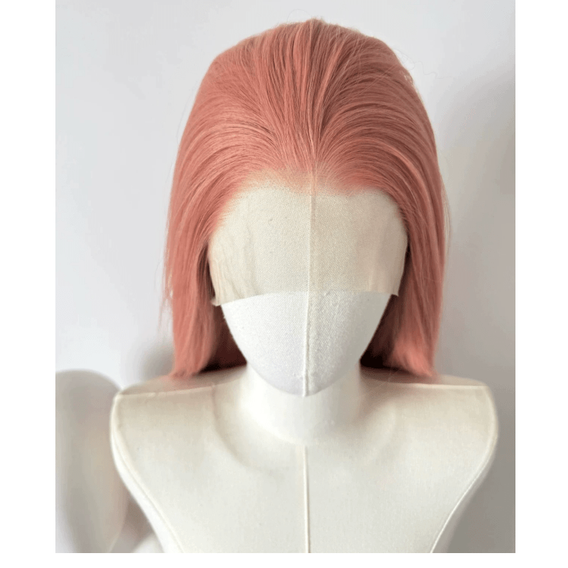 lemailwig-pink-series-front-lace-per-cke-rosa-glatt-75-80cm image 2