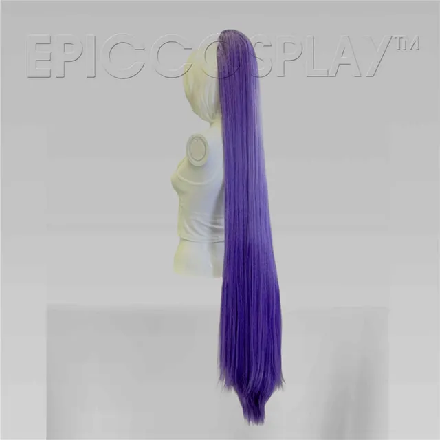 epiccosplaywigs-ponytail-clipon-lila-classic-purple-mix-50 image 1