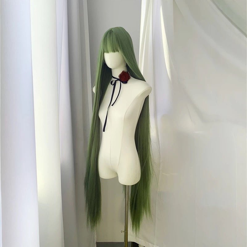 l-email-lolita-wigs-130cm-lang-glatt-cosplay-per-cke-gr-n image 6